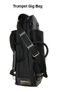 Trumpet gig bag case view