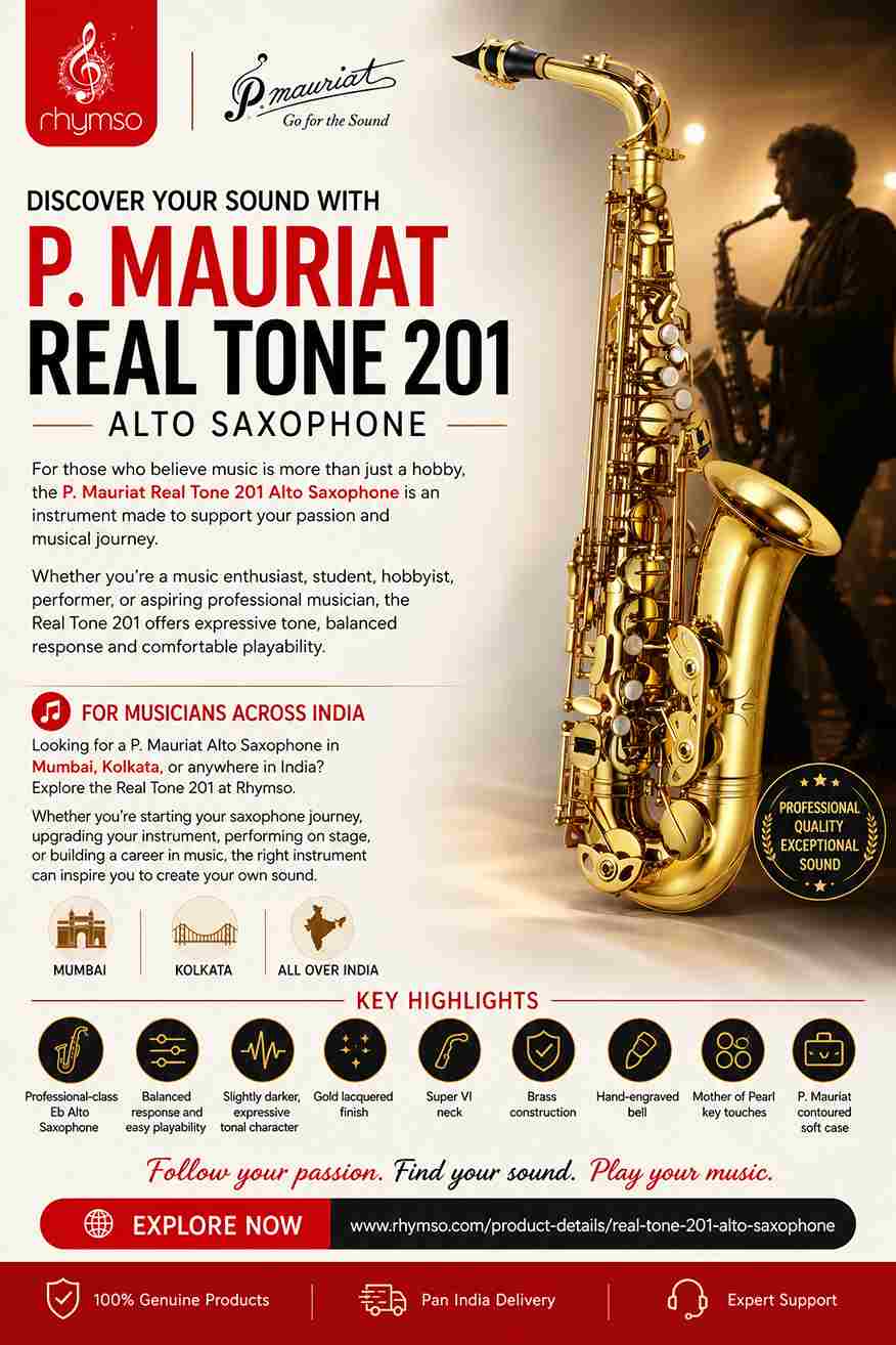 Discover Your Sound with the P. Mauriat Real Tone 201 Alto Saxophone – Rhymso