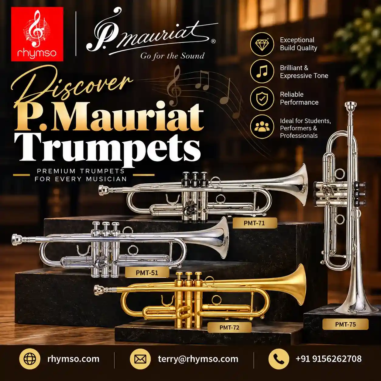 Discover P. Mauriat Trumpets at Rhymso – Rhymso